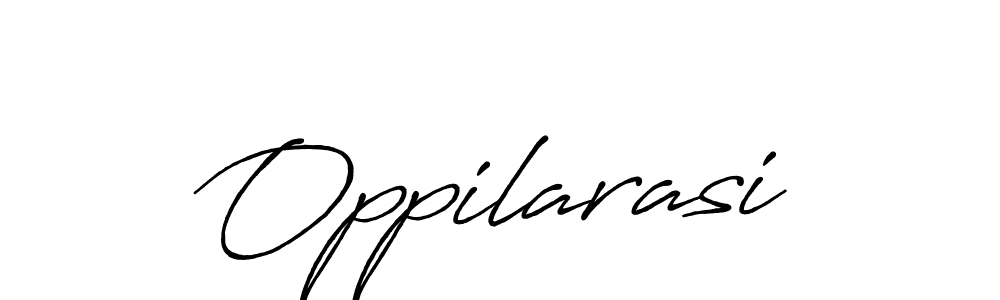 The best way (Antro_Vectra_Bolder) to make a short signature is to pick only two or three words in your name. The name Oppilarasi include a total of six letters. For converting this name. Oppilarasi signature style 7 images and pictures png