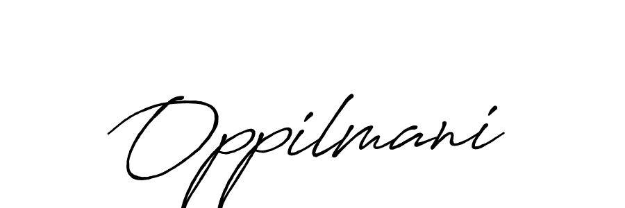 Best and Professional Signature Style for Oppilmani. Antro_Vectra_Bolder Best Signature Style Collection. Oppilmani signature style 7 images and pictures png