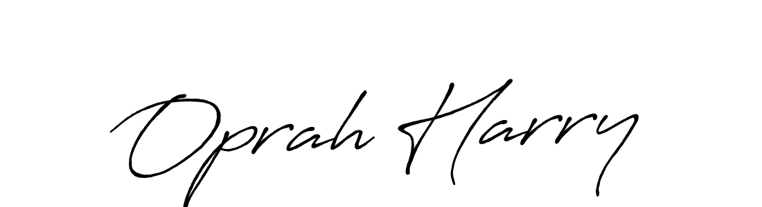 The best way (Antro_Vectra_Bolder) to make a short signature is to pick only two or three words in your name. The name Oprah Harry include a total of six letters. For converting this name. Oprah Harry signature style 7 images and pictures png