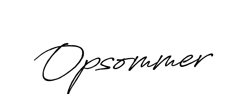 Antro_Vectra_Bolder is a professional signature style that is perfect for those who want to add a touch of class to their signature. It is also a great choice for those who want to make their signature more unique. Get Opsommer name to fancy signature for free. Opsommer signature style 7 images and pictures png