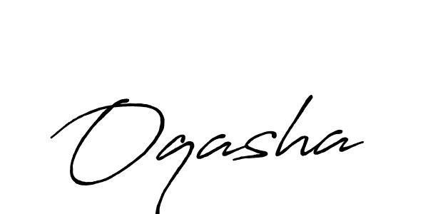Similarly Antro_Vectra_Bolder is the best handwritten signature design. Signature creator online .You can use it as an online autograph creator for name Oqasha. Oqasha signature style 7 images and pictures png