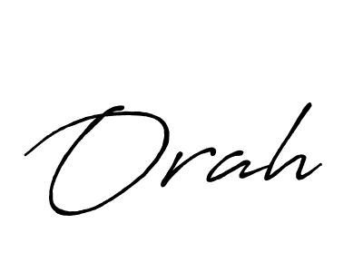 Similarly Antro_Vectra_Bolder is the best handwritten signature design. Signature creator online .You can use it as an online autograph creator for name Orah. Orah signature style 7 images and pictures png