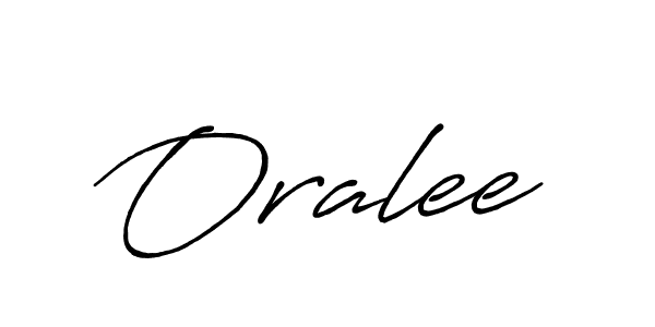 How to make Oralee signature? Antro_Vectra_Bolder is a professional autograph style. Create handwritten signature for Oralee name. Oralee signature style 7 images and pictures png