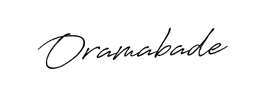The best way (Antro_Vectra_Bolder) to make a short signature is to pick only two or three words in your name. The name Oramabade include a total of six letters. For converting this name. Oramabade signature style 7 images and pictures png