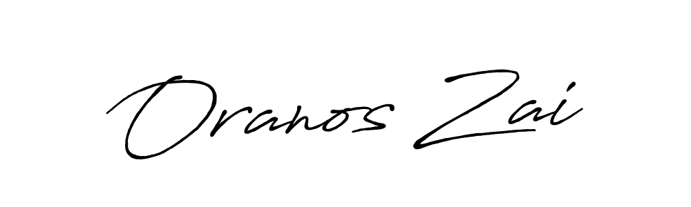 The best way (Antro_Vectra_Bolder) to make a short signature is to pick only two or three words in your name. The name Oranos Zai include a total of six letters. For converting this name. Oranos Zai signature style 7 images and pictures png