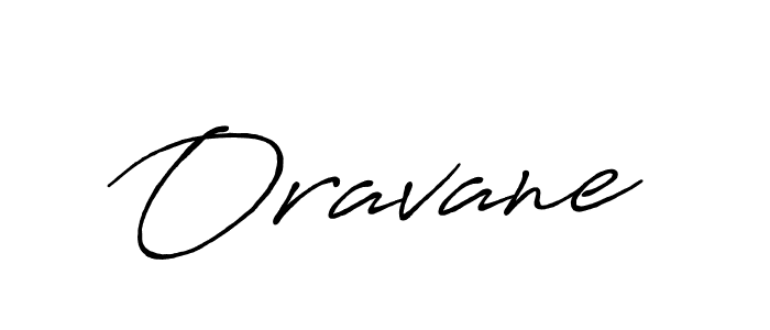 Design your own signature with our free online signature maker. With this signature software, you can create a handwritten (Antro_Vectra_Bolder) signature for name Oravane. Oravane signature style 7 images and pictures png