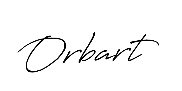How to make Orbart name signature. Use Antro_Vectra_Bolder style for creating short signs online. This is the latest handwritten sign. Orbart signature style 7 images and pictures png