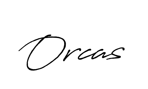 You should practise on your own different ways (Antro_Vectra_Bolder) to write your name (Orcas) in signature. don't let someone else do it for you. Orcas signature style 7 images and pictures png