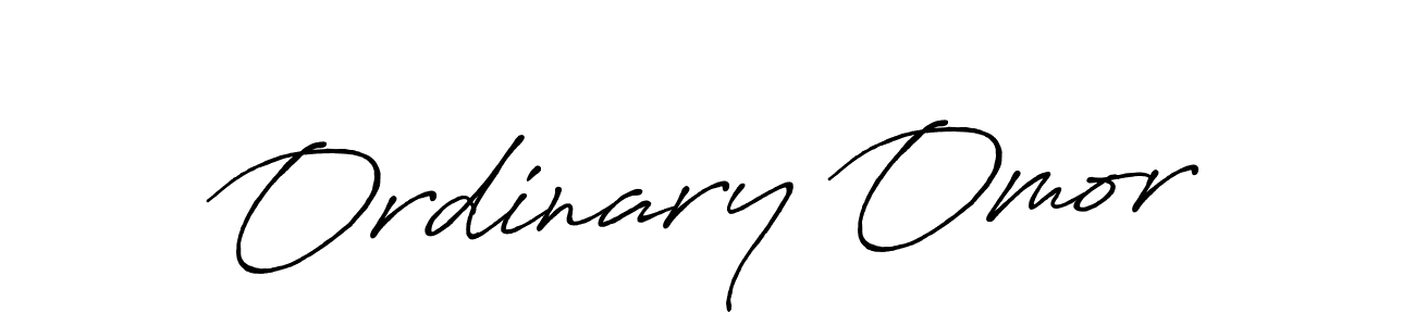How to make Ordinary Omor name signature. Use Antro_Vectra_Bolder style for creating short signs online. This is the latest handwritten sign. Ordinary Omor signature style 7 images and pictures png