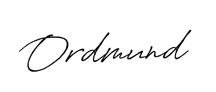 Use a signature maker to create a handwritten signature online. With this signature software, you can design (Antro_Vectra_Bolder) your own signature for name Ordmund. Ordmund signature style 7 images and pictures png