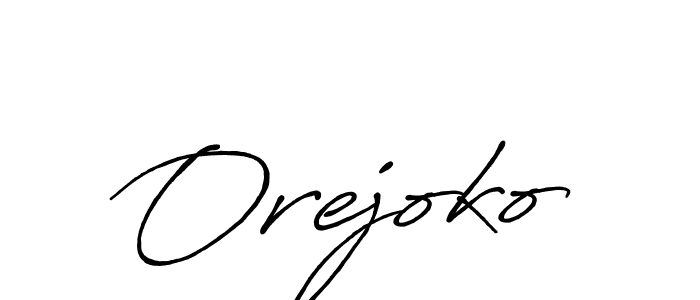 Once you've used our free online signature maker to create your best signature Antro_Vectra_Bolder style, it's time to enjoy all of the benefits that Orejoko name signing documents. Orejoko signature style 7 images and pictures png
