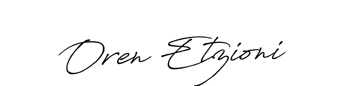 It looks lik you need a new signature style for name Oren Etzioni. Design unique handwritten (Antro_Vectra_Bolder) signature with our free signature maker in just a few clicks. Oren Etzioni signature style 7 images and pictures png