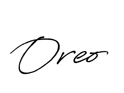 Create a beautiful signature design for name Oreo. With this signature (Antro_Vectra_Bolder) fonts, you can make a handwritten signature for free. Oreo signature style 7 images and pictures png