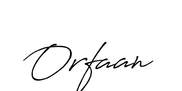 Create a beautiful signature design for name Orfaan. With this signature (Antro_Vectra_Bolder) fonts, you can make a handwritten signature for free. Orfaan signature style 7 images and pictures png