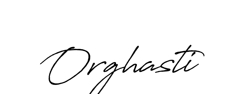 Orghasti stylish signature style. Best Handwritten Sign (Antro_Vectra_Bolder) for my name. Handwritten Signature Collection Ideas for my name Orghasti. Orghasti signature style 7 images and pictures png