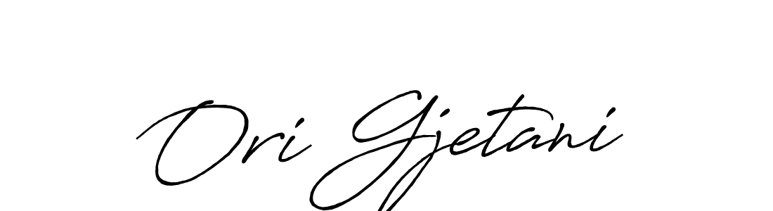 Antro_Vectra_Bolder is a professional signature style that is perfect for those who want to add a touch of class to their signature. It is also a great choice for those who want to make their signature more unique. Get Ori Gjetani name to fancy signature for free. Ori Gjetani signature style 7 images and pictures png