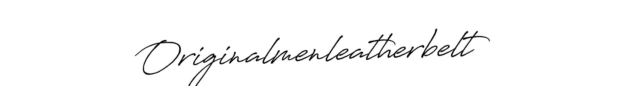 Antro_Vectra_Bolder is a professional signature style that is perfect for those who want to add a touch of class to their signature. It is also a great choice for those who want to make their signature more unique. Get Originalmenleatherbelt name to fancy signature for free. Originalmenleatherbelt signature style 7 images and pictures png