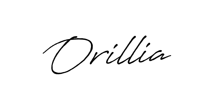 Make a beautiful signature design for name Orillia. With this signature (Antro_Vectra_Bolder) style, you can create a handwritten signature for free. Orillia signature style 7 images and pictures png