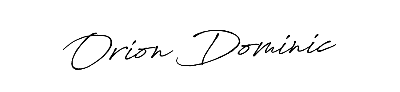 Also we have Orion Dominic name is the best signature style. Create professional handwritten signature collection using Antro_Vectra_Bolder autograph style. Orion Dominic signature style 7 images and pictures png