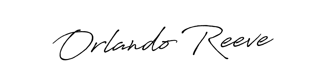 Design your own signature with our free online signature maker. With this signature software, you can create a handwritten (Antro_Vectra_Bolder) signature for name Orlando Reeve. Orlando Reeve signature style 7 images and pictures png