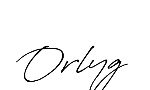 Orlyg stylish signature style. Best Handwritten Sign (Antro_Vectra_Bolder) for my name. Handwritten Signature Collection Ideas for my name Orlyg. Orlyg signature style 7 images and pictures png