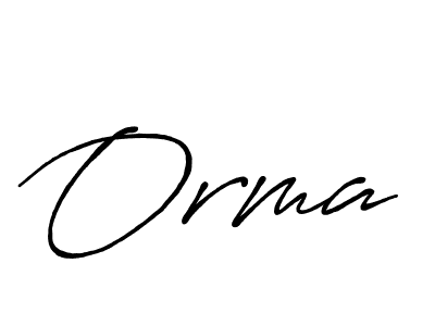 You should practise on your own different ways (Antro_Vectra_Bolder) to write your name (Orma) in signature. don't let someone else do it for you. Orma signature style 7 images and pictures png