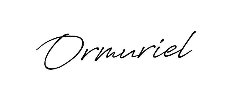 if you are searching for the best signature style for your name Ormuriel. so please give up your signature search. here we have designed multiple signature styles  using Antro_Vectra_Bolder. Ormuriel signature style 7 images and pictures png