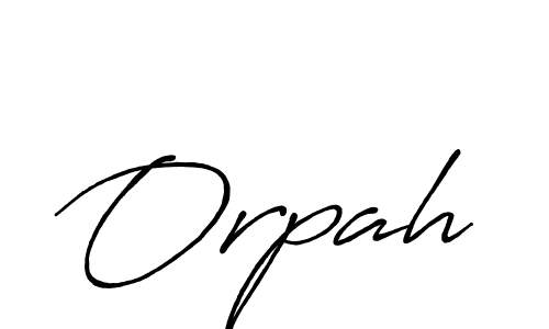 Create a beautiful signature design for name Orpah. With this signature (Antro_Vectra_Bolder) fonts, you can make a handwritten signature for free. Orpah signature style 7 images and pictures png