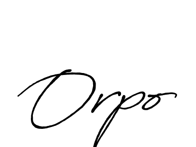 Also You can easily find your signature by using the search form. We will create Orpo name handwritten signature images for you free of cost using Antro_Vectra_Bolder sign style. Orpo signature style 7 images and pictures png
