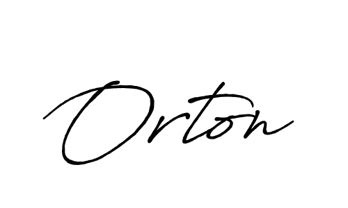 Also we have Orton name is the best signature style. Create professional handwritten signature collection using Antro_Vectra_Bolder autograph style. Orton signature style 7 images and pictures png