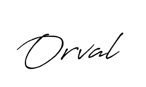 Use a signature maker to create a handwritten signature online. With this signature software, you can design (Antro_Vectra_Bolder) your own signature for name Orval. Orval signature style 7 images and pictures png