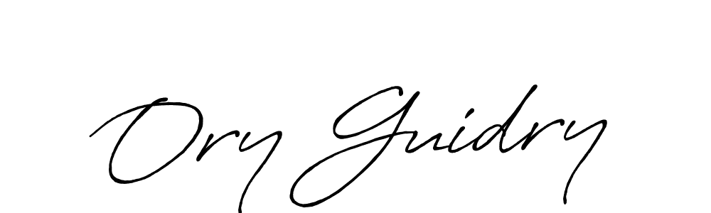 if you are searching for the best signature style for your name Ory Guidry. so please give up your signature search. here we have designed multiple signature styles  using Antro_Vectra_Bolder. Ory Guidry signature style 7 images and pictures png