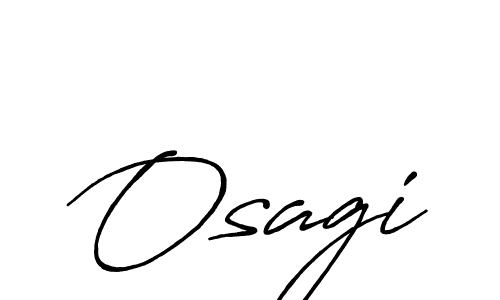 Osagi stylish signature style. Best Handwritten Sign (Antro_Vectra_Bolder) for my name. Handwritten Signature Collection Ideas for my name Osagi. Osagi signature style 7 images and pictures png