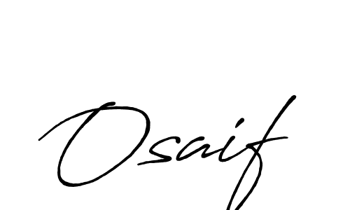 Also You can easily find your signature by using the search form. We will create Osaif name handwritten signature images for you free of cost using Antro_Vectra_Bolder sign style. Osaif signature style 7 images and pictures png