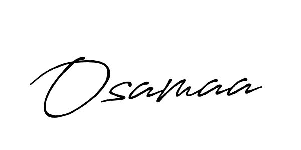 Also You can easily find your signature by using the search form. We will create Osamaa name handwritten signature images for you free of cost using Antro_Vectra_Bolder sign style. Osamaa signature style 7 images and pictures png