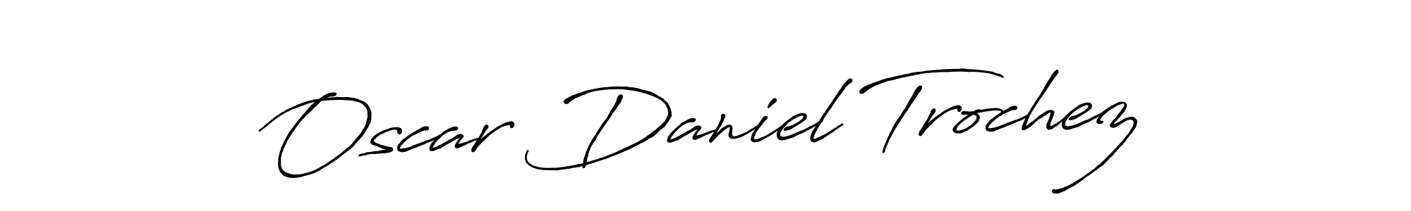 This is the best signature style for the Oscar Daniel Trochez name. Also you like these signature font (Antro_Vectra_Bolder). Mix name signature. Oscar Daniel Trochez signature style 7 images and pictures png