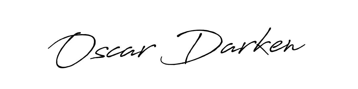 Use a signature maker to create a handwritten signature online. With this signature software, you can design (Antro_Vectra_Bolder) your own signature for name Oscar Darken. Oscar Darken signature style 7 images and pictures png