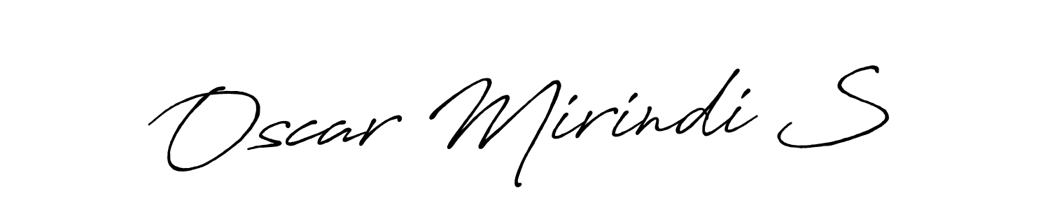 Once you've used our free online signature maker to create your best signature Antro_Vectra_Bolder style, it's time to enjoy all of the benefits that Oscar Mirindi S name signing documents. Oscar Mirindi S signature style 7 images and pictures png