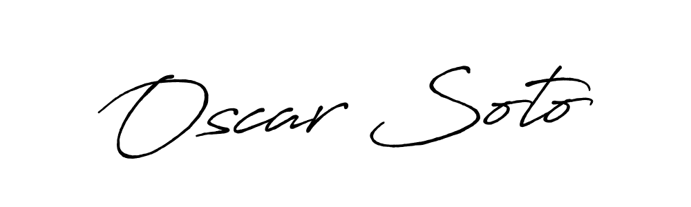 Also we have Oscar Soto name is the best signature style. Create professional handwritten signature collection using Antro_Vectra_Bolder autograph style. Oscar Soto signature style 7 images and pictures png