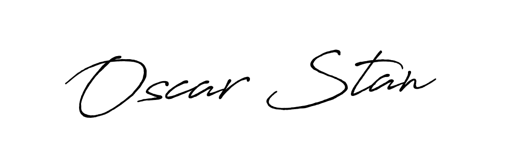 Make a beautiful signature design for name Oscar Stan. Use this online signature maker to create a handwritten signature for free. Oscar Stan signature style 7 images and pictures png