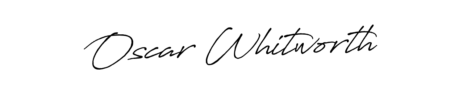 Best and Professional Signature Style for Oscar Whitworth. Antro_Vectra_Bolder Best Signature Style Collection. Oscar Whitworth signature style 7 images and pictures png