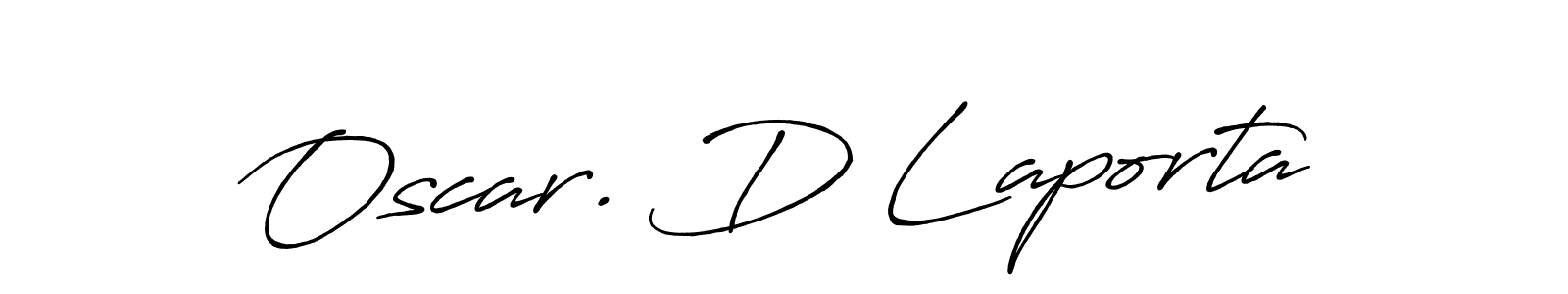 Oscar. D Laporta stylish signature style. Best Handwritten Sign (Antro_Vectra_Bolder) for my name. Handwritten Signature Collection Ideas for my name Oscar. D Laporta. Oscar. D Laporta signature style 7 images and pictures png