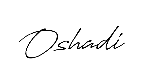 Once you've used our free online signature maker to create your best signature Antro_Vectra_Bolder style, it's time to enjoy all of the benefits that Oshadi name signing documents. Oshadi signature style 7 images and pictures png
