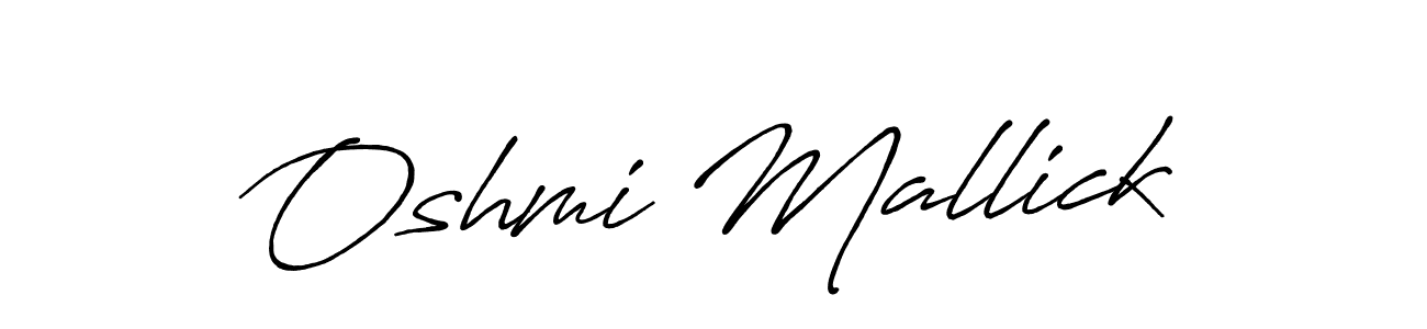 Make a beautiful signature design for name Oshmi Mallick. Use this online signature maker to create a handwritten signature for free. Oshmi Mallick signature style 7 images and pictures png