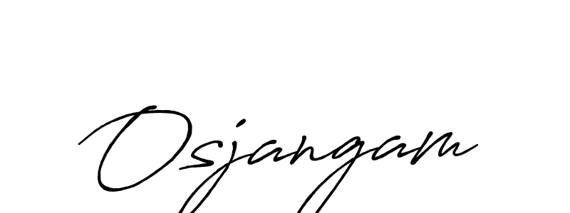 The best way (Antro_Vectra_Bolder) to make a short signature is to pick only two or three words in your name. The name Osjangam include a total of six letters. For converting this name. Osjangam signature style 7 images and pictures png