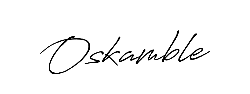 Make a short Oskamble signature style. Manage your documents anywhere anytime using Antro_Vectra_Bolder. Create and add eSignatures, submit forms, share and send files easily. Oskamble signature style 7 images and pictures png