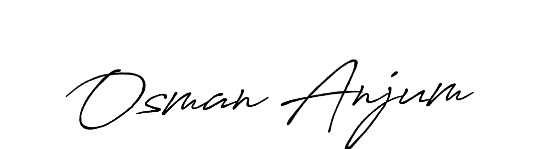 You can use this online signature creator to create a handwritten signature for the name Osman Anjum. This is the best online autograph maker. Osman Anjum signature style 7 images and pictures png