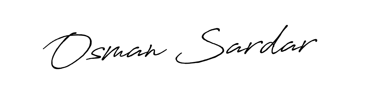 How to make Osman Sardar signature? Antro_Vectra_Bolder is a professional autograph style. Create handwritten signature for Osman Sardar name. Osman Sardar signature style 7 images and pictures png