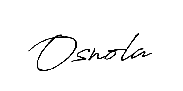 Make a beautiful signature design for name Osnola. Use this online signature maker to create a handwritten signature for free. Osnola signature style 7 images and pictures png