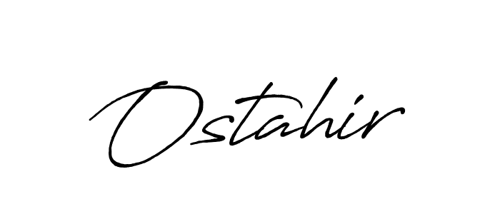 How to Draw Ostahir signature style? Antro_Vectra_Bolder is a latest design signature styles for name Ostahir. Ostahir signature style 7 images and pictures png